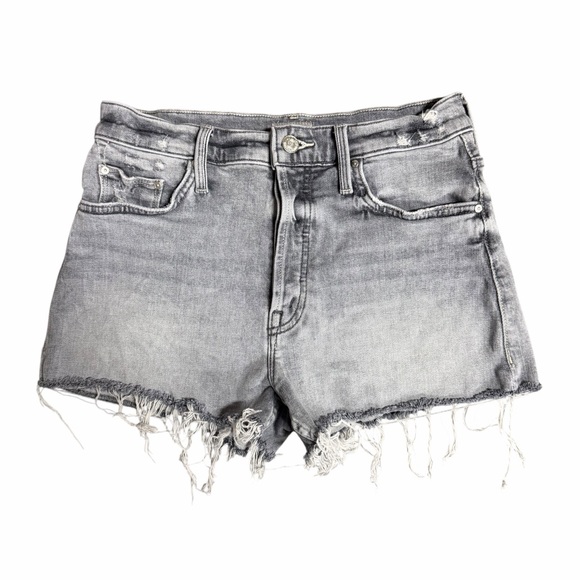 MOTHER The Tomcat Kick Fray Short in Shadows In The Grass Size 26 - Picture 4 of 7